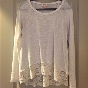 Flowly lace long sleeve